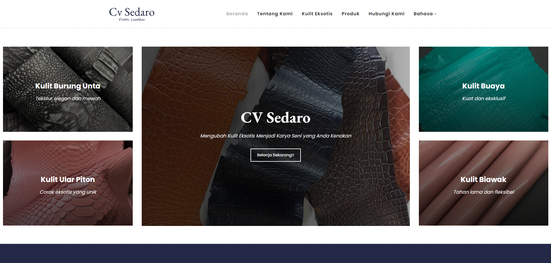 Sedaro Exothic Leather